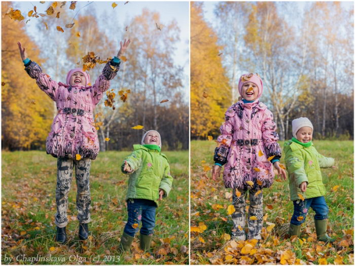 Классическая осенняя забава.