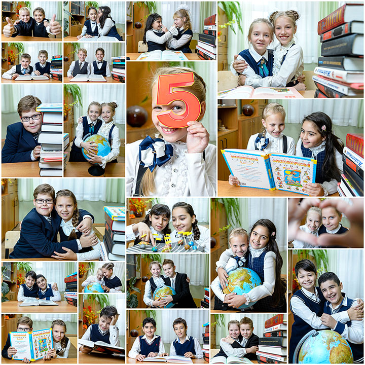 Мастер-класс Игоря Губарева о том, как фотографировать детей в начальной школе для выпускных альбомов, книг 