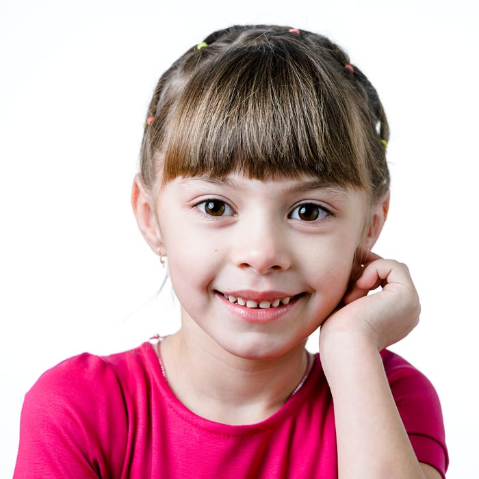 Пример портретных фотографий, сделанных в детском саду