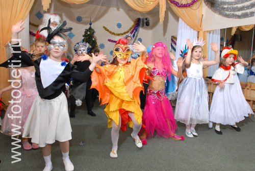 Фотографии детских праздников. Постановка детских танцев в Москве.
