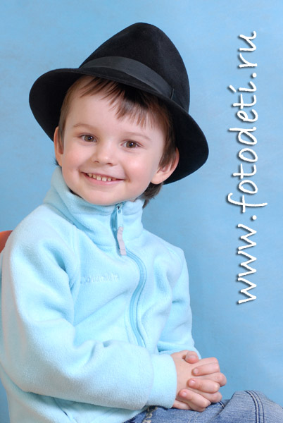 Фото детского фотографа Игоря Губарева. Живая шляпа.