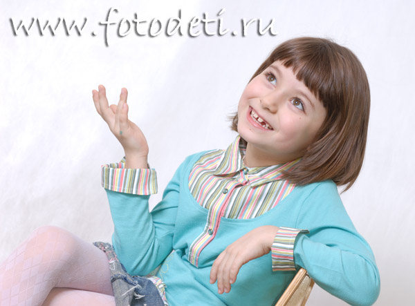 Фото детского фотографа Игоря Губарева. Поведение детей на съёмках в студии.