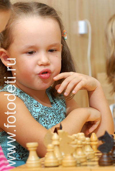 Физическое развитие детей. Эмоции детей во время шахматной игры.