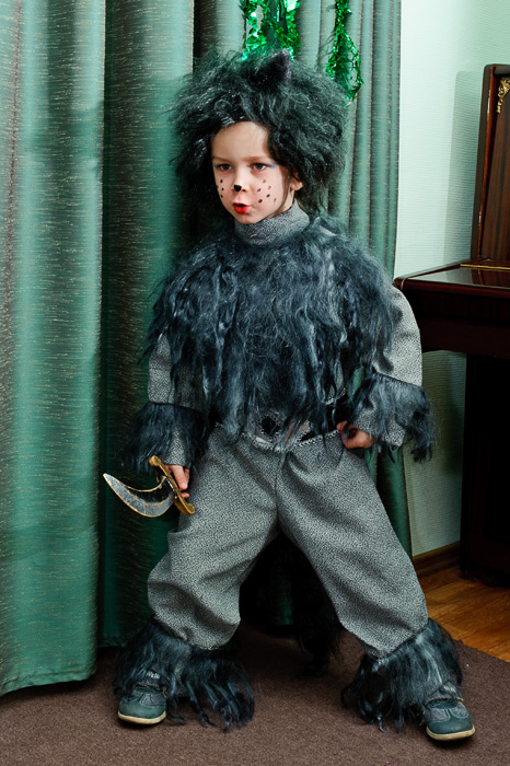 Фото Игоря Губарева: Волк из сказки в исполнении Вани Фесенко.