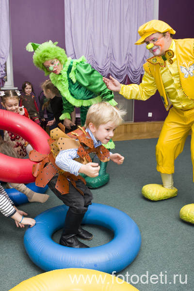 Фотографии детского праздника: Как сделать детский день рождения интересным?  Организовать шоу группы клоунов  «Надувное шоу Питиновых