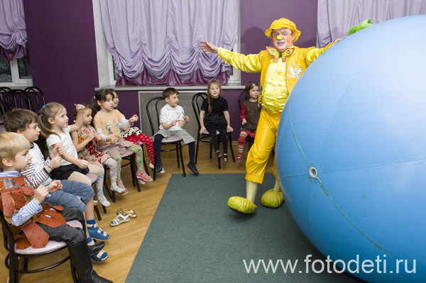 Фотографии детского праздника: Лучшие клоуны в Москве