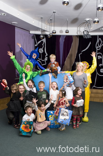 Фотографии детского праздника: Надувное шоу семьи Питиновых на детском празднике
