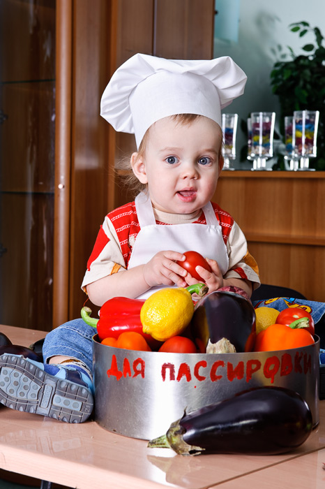 Профессиональное фото ребёнка / На нашем сайте много интересных рецептов хорошего настроения.