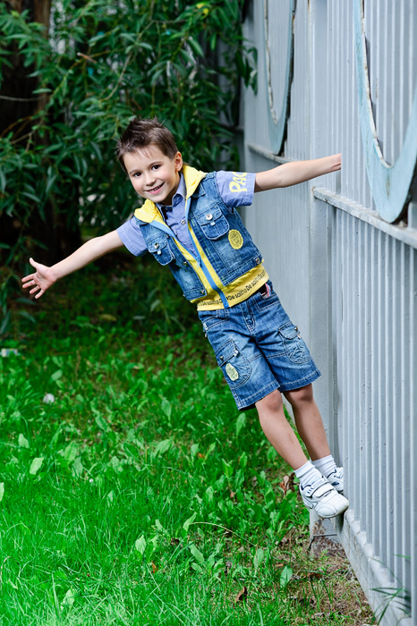 Фотографии фотографа Игоря Губарева в фотогалерее сайта. Fashion съёмка детей-моделей для показа на выставках продавцов одежды для детей.