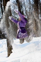 детский фоторепортаж в зимнем лесу от Игоря Губарева.