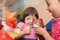 Развитие эмоций у детей с помощью кукол-перчаток, фотографии детей на авторском сайте детского фотографа