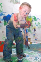 Краски для детского творчества, фотография из галереи «Дети рисуют