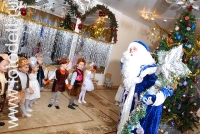 Дед мороз в детском саду, новогодние фоторепортажи