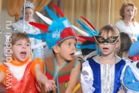 Яркие карнавальные костюмы для детей, в фотогалереи детского праздника