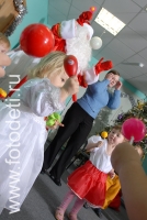 Музыкальный подарок детей Деду Морозу, новогодние фоторепортажи