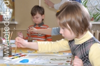 Рисуем красками, фотография из галереи «Дети рисуют