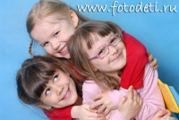 Весёлые подружки, забавные фотографии детей на сайте детского фотографа