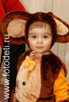Портрет ребёнка в костюме чебурашки, в фотогалереи детского праздника