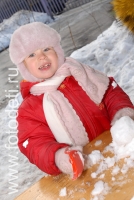 Игры со снегом, фото детей на сайте fotodeti.ru