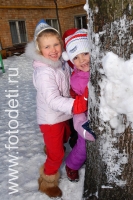 Зимние игры детей, фото детей в фотобанке fotodeti.ru
