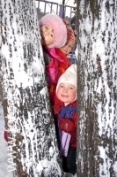 Весёлые зимние игры, детские фотографии из фотогалереи «Дети играют