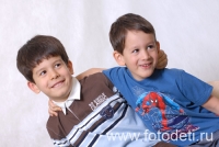 Фотография двух дружных братьев , фото на сайте fotodeti.ru