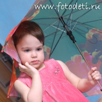 Зонтики для детей, забавные фотографии детей на сайте детского фотографа