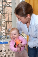 Фотогалерея, посвящённая тому, как малыши общается с мамами , фотография на сайте фотодети.ру