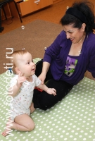 Фотогалерея, посвящённая тому, как малыш общается со своей мамой , фотография на сайте фотодети.ру