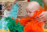 Украшения из цветных перьев, фото детей в фотобанке fotodeti.ru