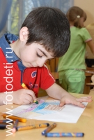 Учим детей рисовать цветными карандашами, фотография из галереи «Дети рисуют