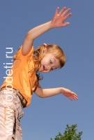 Развитие равновесия, фотографии детей на авторском сайте детского фотографа