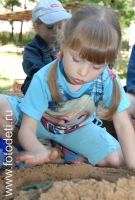 Игры с песком в детском саду, фото детей на сайте fotodeti.ru