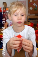 Оригами - лучший способ развития мелкой моторики, иллюстрация к теме «Творчество и дети