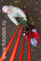 Изготовление детских площадок, фото играющих малышей