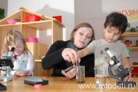Научное экспериментирование для детей детского сада, фотография детского фотографа Игоря Губарева
