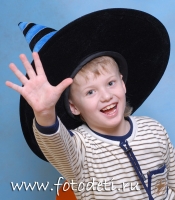 Привет от Гари Потера, забавные фотографии детей на сайте детского фотографа