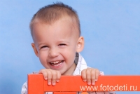 приёмы фотографа: как насмешить ребёнка, фотография детского фотографа Игоря Губарева