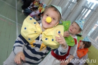 Детская клоунада, фотография детского фотографа Игоря Губарева