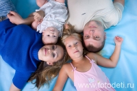 Нестандартное семейное фото, фото детского фотографа и психолога Губарева Игоря Николаевича