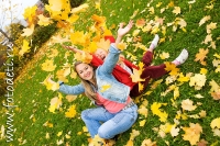Фотосессия в осеннем парке, фотка детского фотографа Губарева Игоря