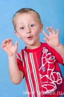 Пантомимика в детском портрете, фотография детского фотографа Игоря Губарева