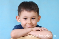 Студийный портрет мальчика, детский студийный портрет портрет