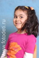 Студийная фотосъёмка детей в детском саду, детский студийный портрет портрет