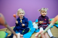 музыкальные занятия в трехъязычном детском  саду  Москвы