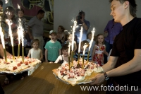 Лучший торт для детского праздника в Москве, фотография детского фотографа Игоря Губарева