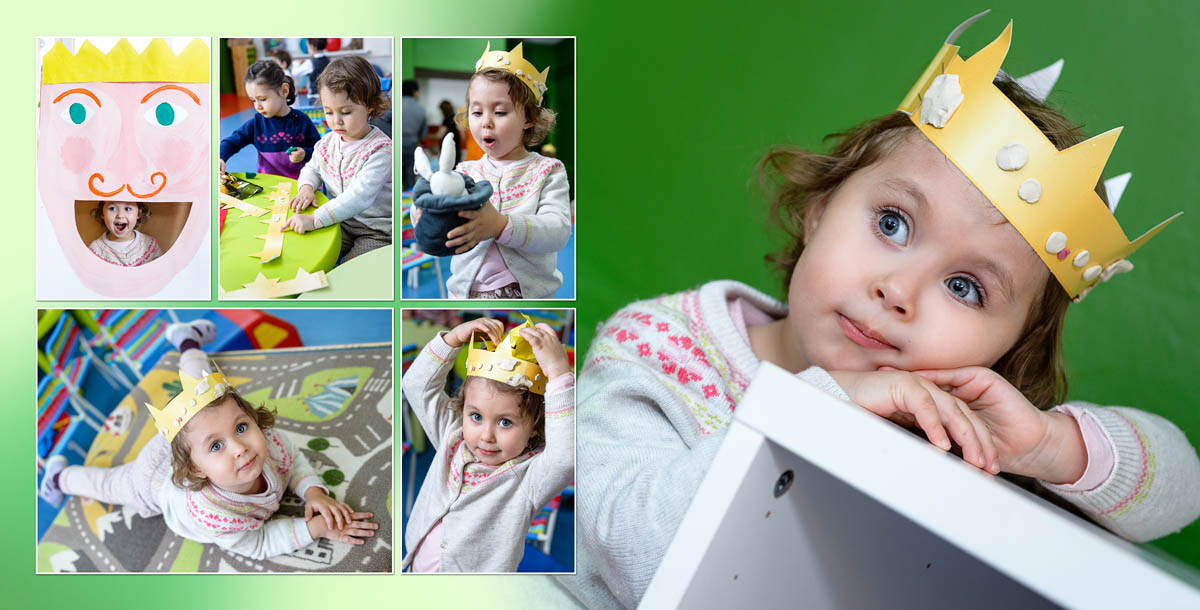 Маленькие короли и принцессы. Репортаж праздника в детском саду.